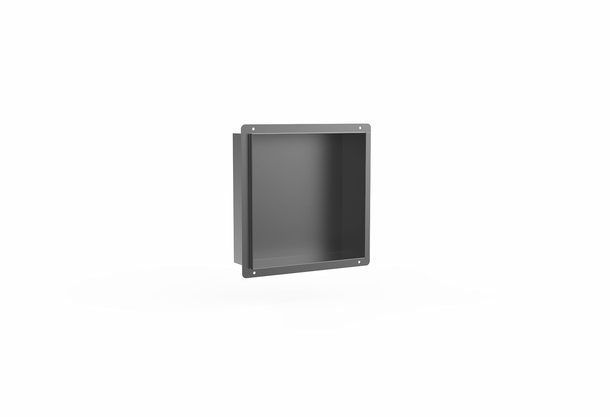 Modern Design SUS 304 Stainless Steel Matte Black Shower Bathroom Wall Niche